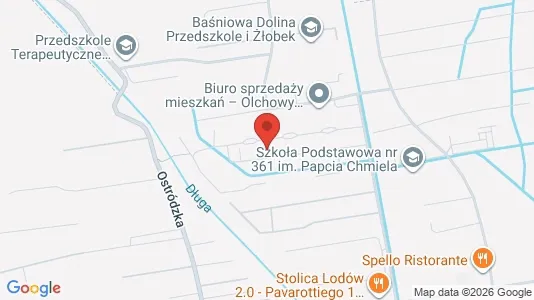 Apartments for rent i Warszawa Białołęka - kort over placeringen