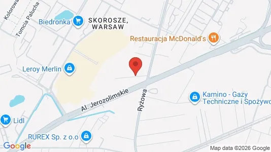 Apartments for rent i Warszawa Ursus - kort over placeringen