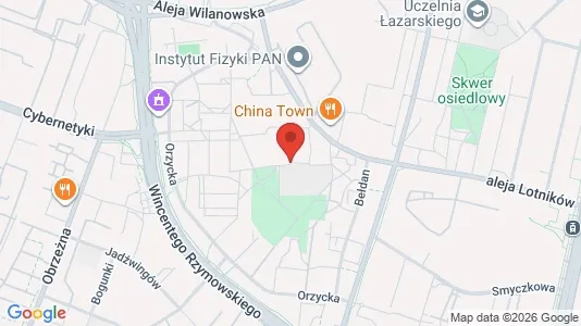 Apartments for rent i Warszawa Mokotów - kort over placeringen