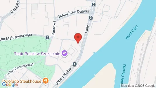 Apartments for rent i Szczecin - kort over placeringen