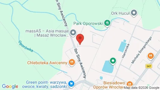 Apartments for rent i Wrocław - kort over placeringen