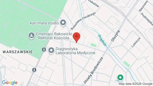 Apartments for rent i Kraków Śródmieście - kort over placeringen