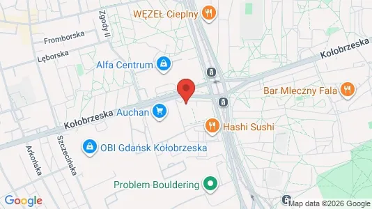 Apartments for rent i Gdańsk - kort over placeringen