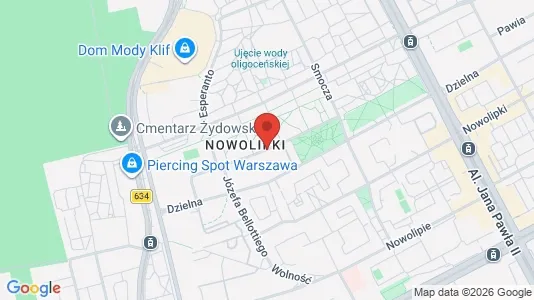Apartments for rent i Warszawa Wola - kort over placeringen