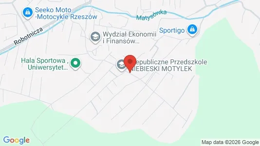 Apartments for rent i Rzeszów - kort over placeringen