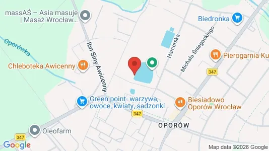 Apartments for rent i Wrocław - kort over placeringen