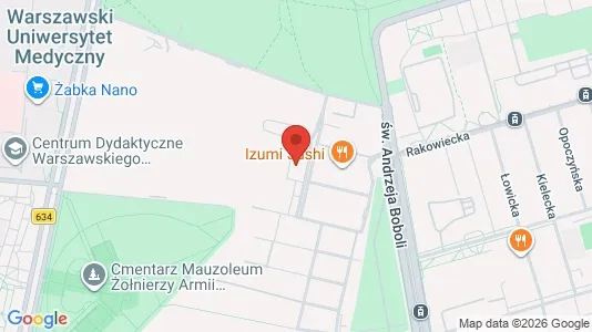 Apartments for rent i Warszawa Mokotów - kort over placeringen