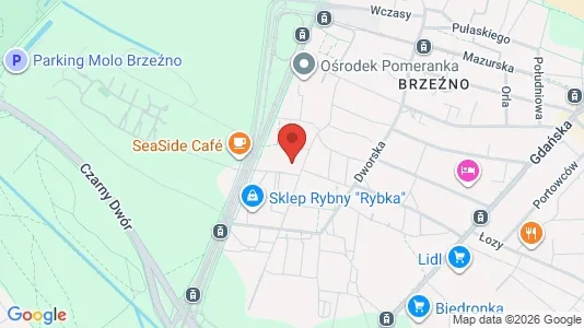 Apartments for rent i Gdańsk - kort over placeringen