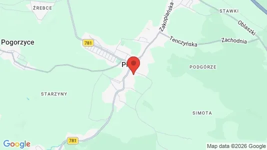 Houses for rent i Chrzanowski - kort over placeringen