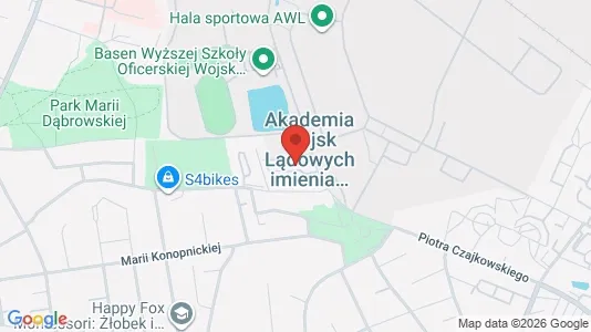 Apartments for rent i Wrocław - kort over placeringen