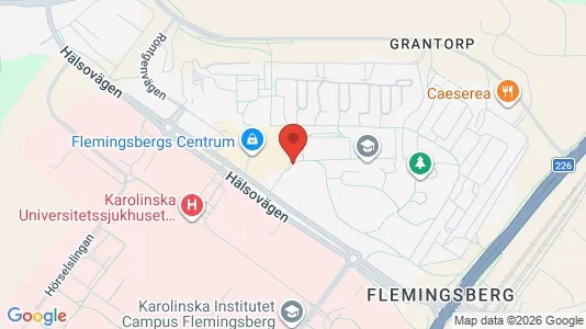 Apartments for rent i Huddinge - kort over placeringen