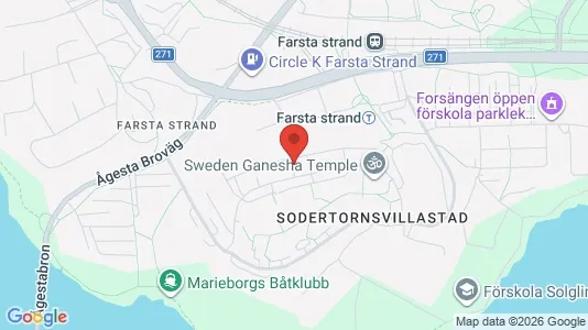 Apartments for rent i Stockholm South - kort over placeringen