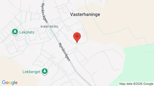 Apartments for rent i Haninge - kort over placeringen