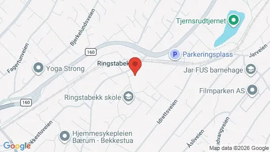 Apartments for rent i Bærum - kort over placeringen