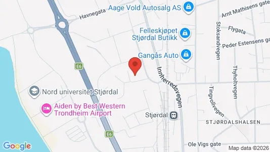 Apartments for rent i Stjørdal - kort over placeringen
