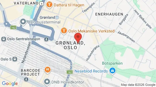 Apartments for rent i Oslo Gamle Oslo - kort over placeringen