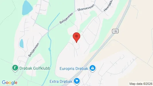 Apartments for rent i Frogn - kort over placeringen