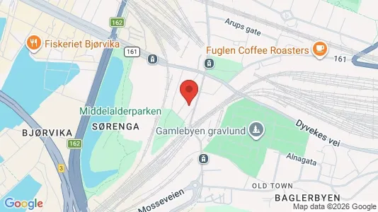 Apartments for rent i Oslo Gamle Oslo - kort over placeringen