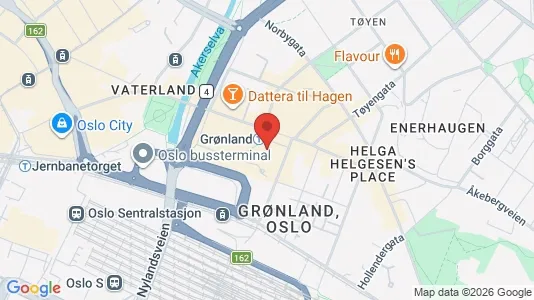 Apartments for rent i Oslo Gamle Oslo - kort over placeringen