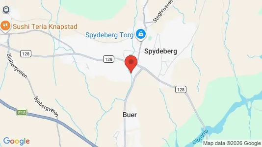 Apartments for rent i Spydeberg - kort over placeringen