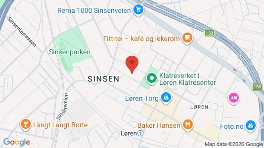 Apartments for rent i Oslo Grünerløkka - kort over placeringen