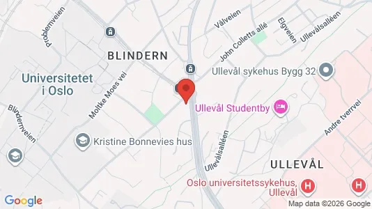 Apartments for rent i Oslo Nordre Aker - kort over placeringen