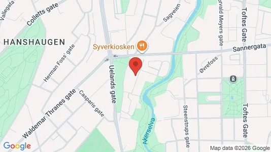 Apartments for rent i Oslo Grünerløkka - kort over placeringen