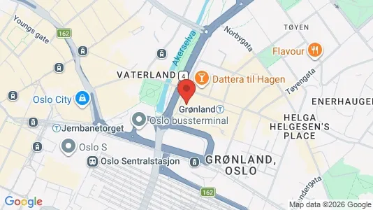 Apartments for rent i Oslo Gamle Oslo - kort over placeringen