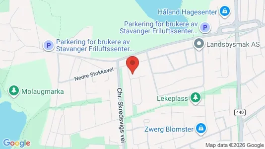 Apartments for rent i Stavanger - kort over placeringen