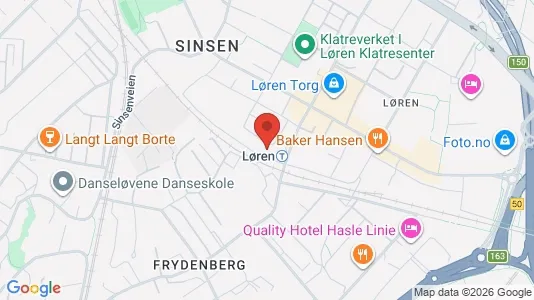 Apartments for rent i Oslo Grünerløkka - kort over placeringen