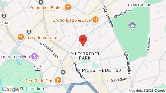 Apartments for rent i Oslo St. Hanshaugen - kort over placeringen