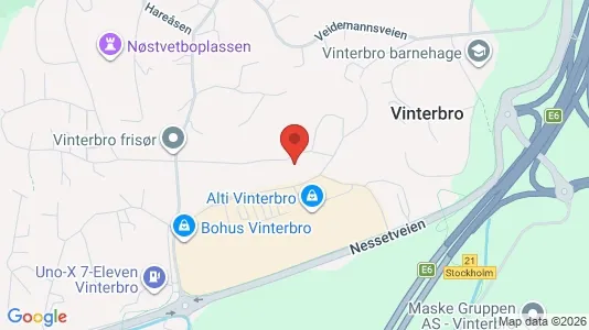 Apartments for rent i Ås - kort over placeringen