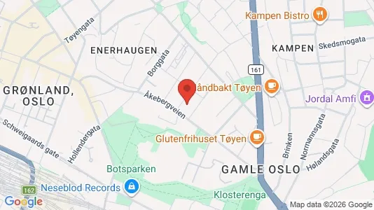 Apartments for rent i Oslo Gamle Oslo - kort over placeringen