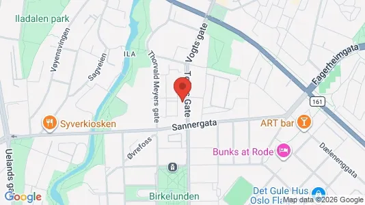 Apartments for rent i Oslo Grünerløkka - kort over placeringen