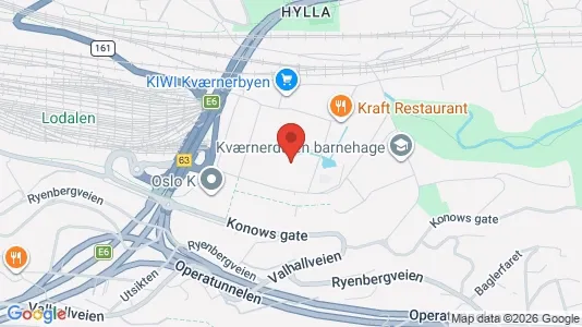 Apartments for rent i Oslo Gamle Oslo - kort over placeringen