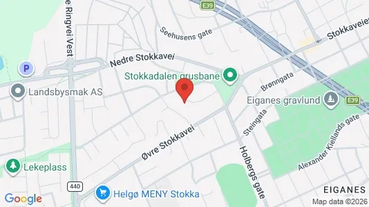 Apartments for rent i Stavanger - kort over placeringen