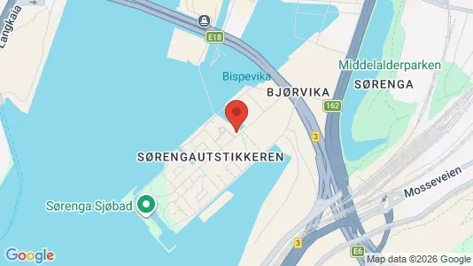 Apartments for rent i Oslo Gamle Oslo - kort over placeringen