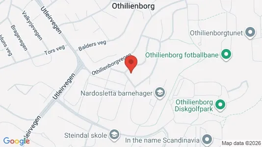 Apartments for rent i Trondheim Lerkendal - kort over placeringen