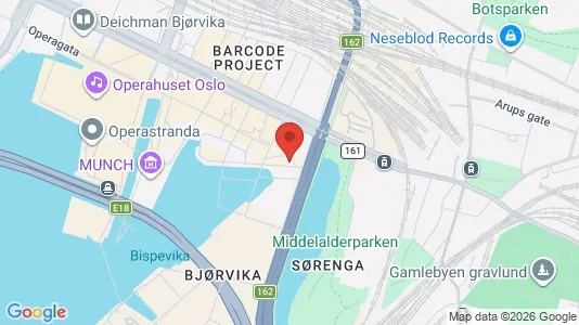 Apartments for rent i Oslo Gamle Oslo - kort over placeringen