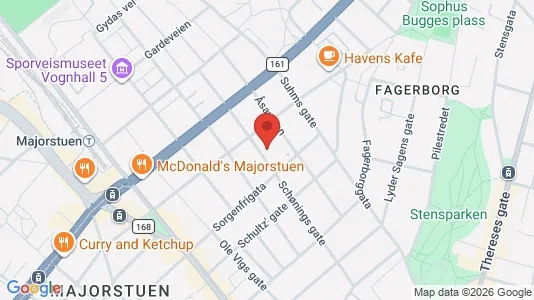 Apartments for rent i Oslo Frogner - kort over placeringen