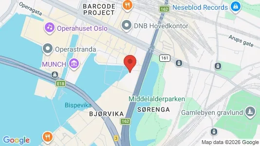 Apartments for rent i Oslo Gamle Oslo - kort over placeringen