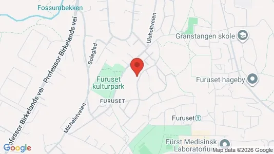 Rooms for rent i Oslo Alna - kort over placeringen