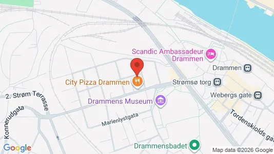 Apartments for rent i Drammen - kort over placeringen