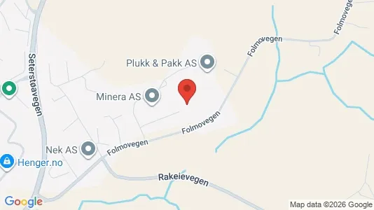 Apartments for rent i Nes - kort over placeringen