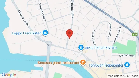 Apartments for rent i Fredrikstad - kort over placeringen