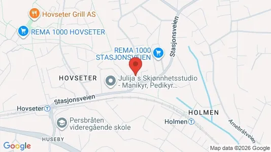 Rooms for rent i Oslo Vestre Aker - kort over placeringen