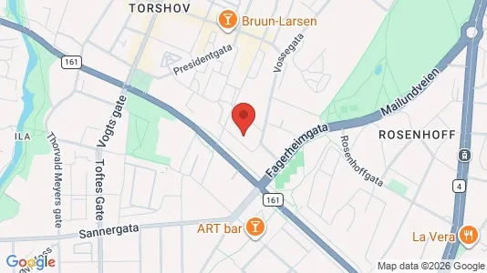 Apartments for rent i Oslo Sagene - kort over placeringen