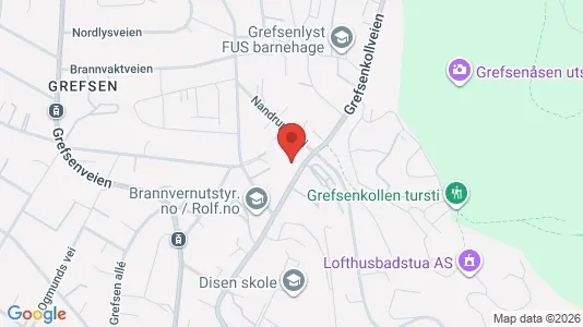 Apartments for rent i Oslo Nordre Aker - kort over placeringen