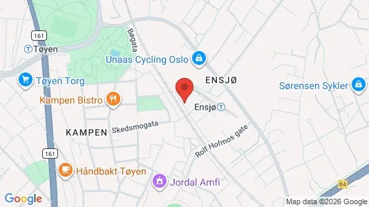 Apartments for rent i Oslo Gamle Oslo - kort over placeringen