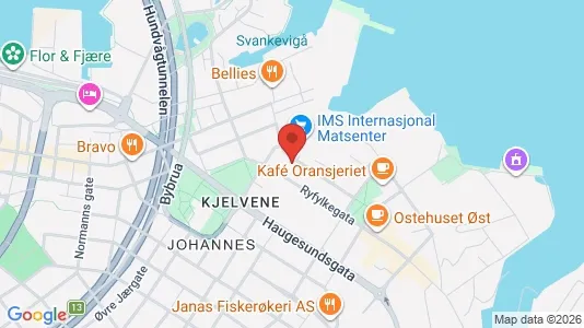 Apartments for rent i Stavanger - kort over placeringen